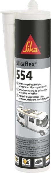 Sikaflex-554, schwarz, 300 ml Kartusche