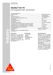 Sikaflex-521 FC, klar, 290 ml