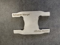 Pr&uuml;flehre f. PKW-Anh&auml;ngerkupplungskugel