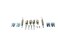 AXF Bremsbackensatz B2050, 200 x 50 mm, f. RB 2005-7 RASK