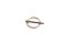 Klappstecker, &Oslash; 4,5 x 40 mm, Federring &Oslash; 40 mm